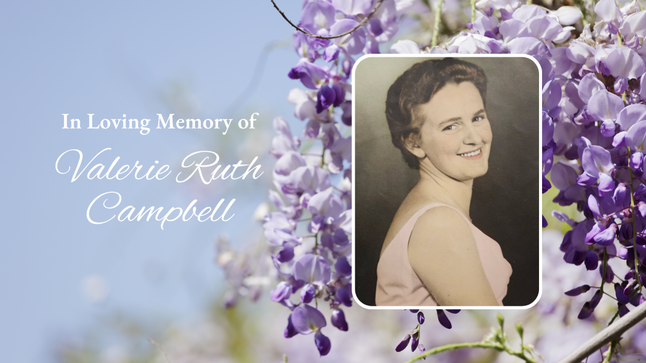 Valerie Ruth Campbell - Swanborough Funerals